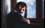 man missing someone