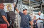massachusetts fishermen land 1260 pound blue marlin narrowly missing world record