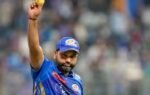 mumbai mumbai indians rohit sharma during celebrations after the end of the in