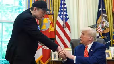 musk and trump