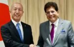 nagoya japan aug 26 ani union minister of commerce amp industry piyush goyal