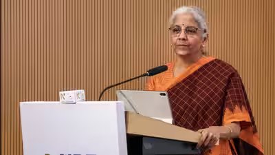 nirmala sitharaman during an event