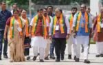 nitin nabin with bjps new national team