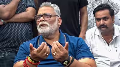 pappu yadav addresses media