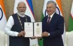 pm modi receives uzbekistans top state honour