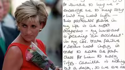 princess diana 1993 letter