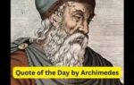 quote of the day by archimedes