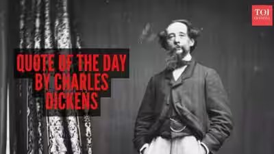 quote of the day by charles dickens