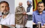 rahul gandhi pm modi and punjab bjp president kewal singh dhillon arvind kejriwal
