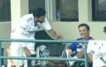 ravindra jadejas kuldeep yadav imitation leaves gautam gambhir in splits screengrab