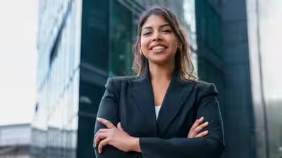 representative image of young lawyer
