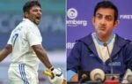 sarfaraz khan and gautam gambhir