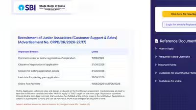 sbi clerk vacancy 2026 notification out with 9766 posts