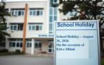 school holiday august 26 2026