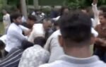 scuffle at pappu yadav39s press conference