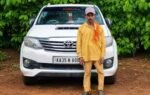sesappanna arrives at work in his toyota fortuner photo courtesy megamedianews