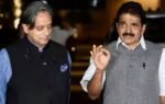 shashi tharoor and kc venugopal file photo