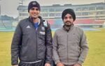 shubman gill with kirandeep singh