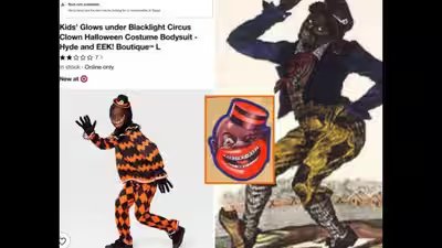 target said sorry for its halloween costume left after backlash that it looked like caricature