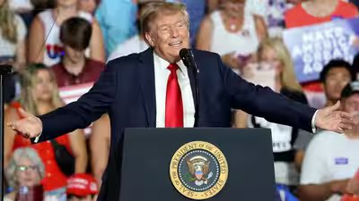trump urges support for republicans