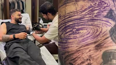 virat kohli new tattoo
