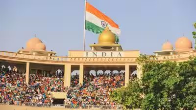 wagah border canva