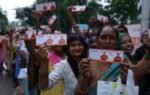 women across up tie bareilly mayor dr umesh gautam a rakhi every year