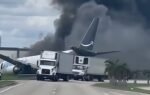 amazon cargo plane crashes at miami airport