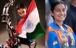 born without arms in a small jampk village she had never seen a bow at 15