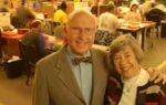 charles baker and his wife louise inside the baker industries building in malvern in 2003