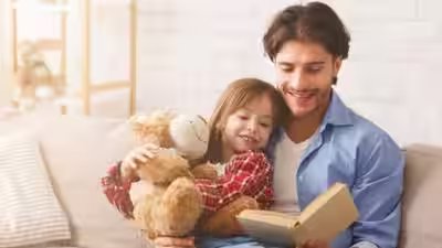 child fall in love with reading