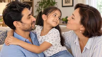 children may show different sides of themselves with each parent