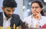 d gukesh and koneru humpy fide photos