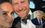 donald trump prince hrry and meghan markle
