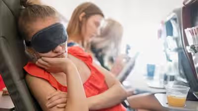 falling asleep before take off flight attendant issues important warning