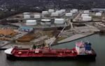 file photo petroleum tanker ship at terminal in braintree