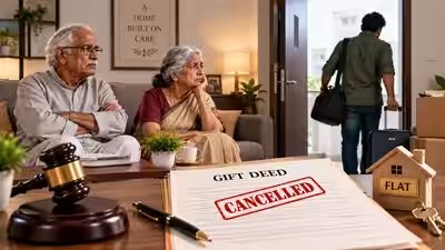 gift deed cancelled
