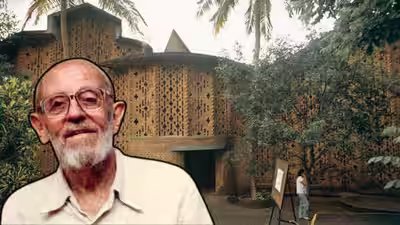 his work earned him the name gandhi of architecture