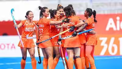 indias womens hockey team at asian games