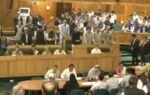 jampk assembly erupts over hari singh sheikh abdullah holiday row bjp stages walkout