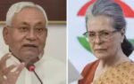 jdu supremo nitish kumar and congress leader sonia gandhi