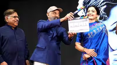 kamal haasan gives first clap for rashmika mandannas ms subbulakshmi biopic
