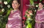 mahira khan pink saree