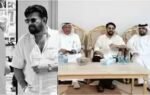 mammootty visits sharjah palace after sheikh mohammed bin salem al qasimis death fb