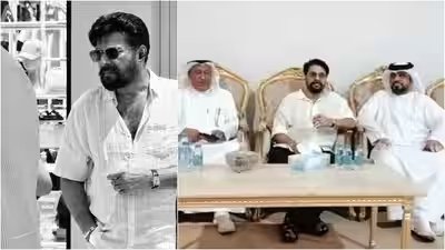 mammootty visits sharjah palace after sheikh mohammed bin salem al qasimis death fb