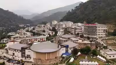 mandi sep 02 ani a view of the iit mandi premises following its alarming ann