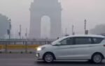 new delhi dec 13 ani a thick layer of smog engulfs the india gate and kartav