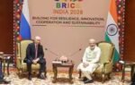 pm modi president putin met before brics business forum