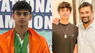 r madhavans son vedaant says his famous surname brings extra pressure image credits