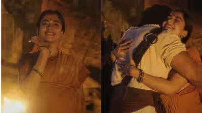 rashmika mandanna wraps ranabaali shoot vijay deverakonda joins her for special hug